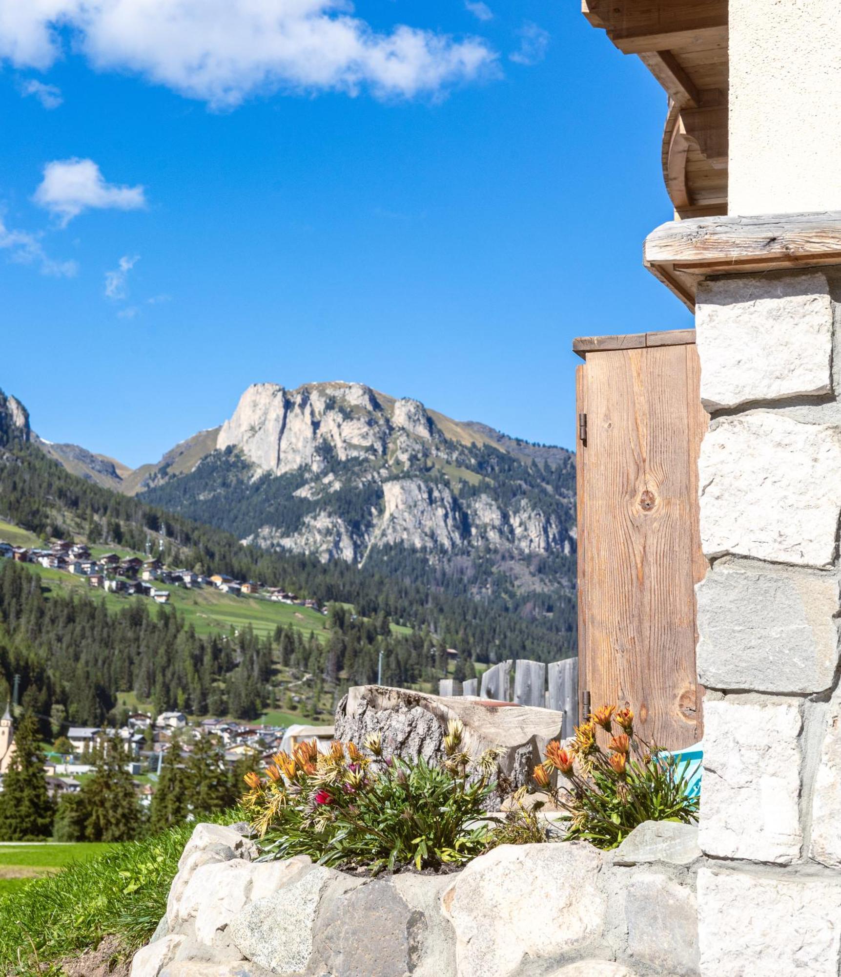 Majon De La Nona Pozza di Fassa Exterior foto