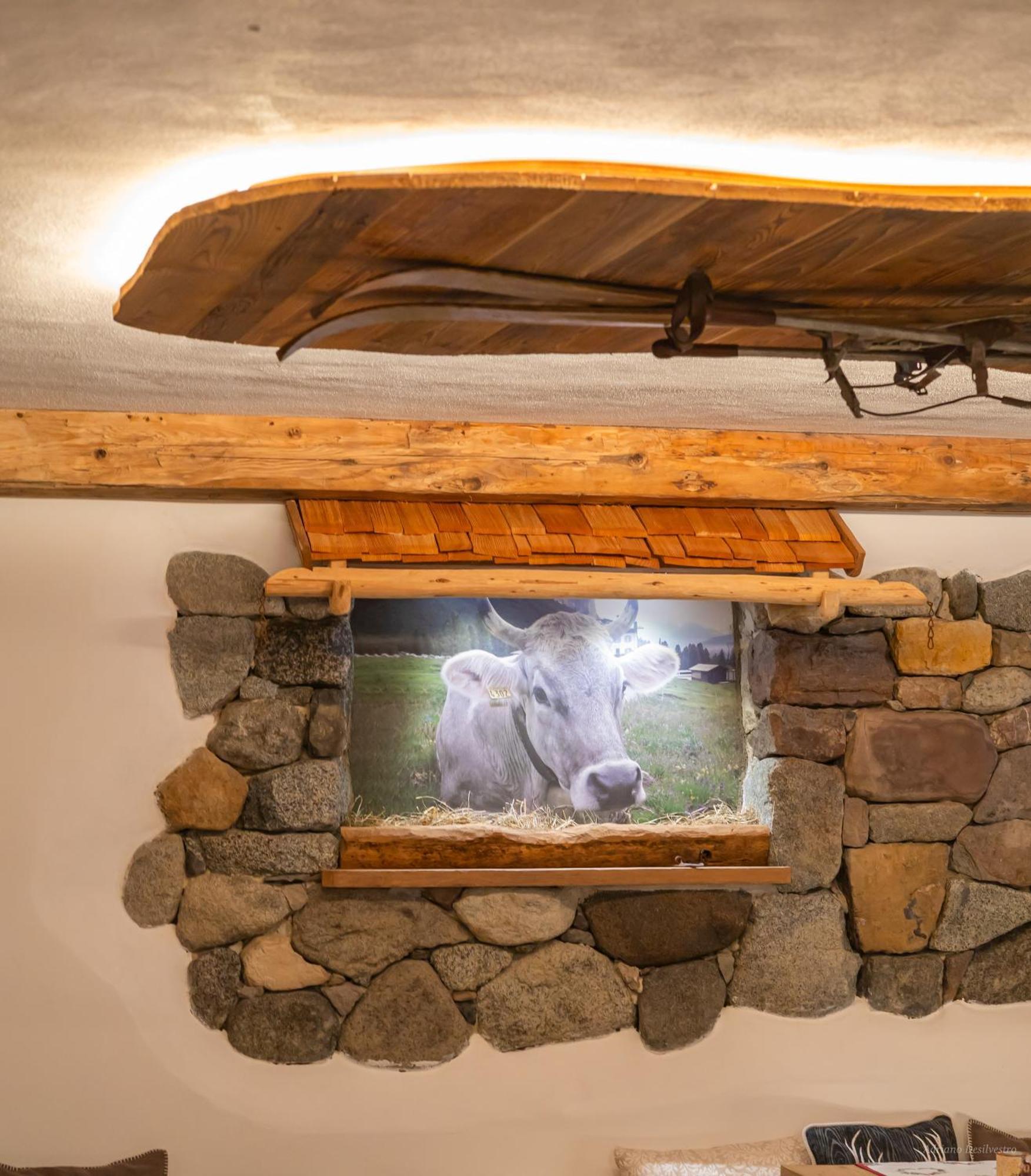 Majon De La Nona Pozza di Fassa Exterior foto
